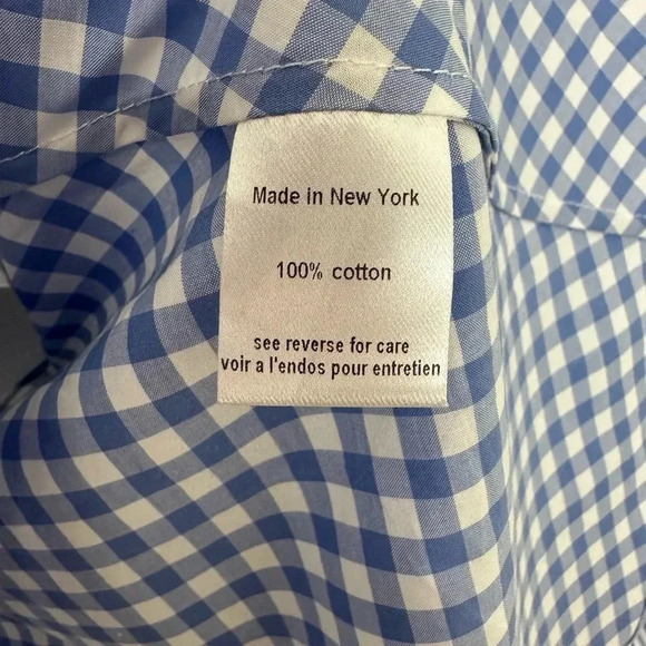 Caroline Constas Gabriella Off The Shoulder
Check Gingham Bustier Top Small - Picture 11 of 11